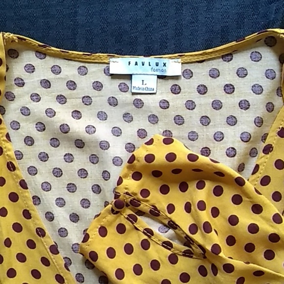 Fitted long sleeve blouse - Picture 3 of 6